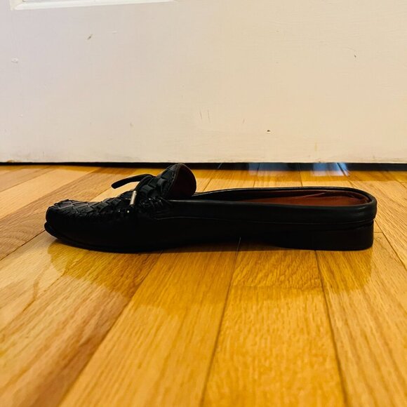 ROBERT ZUR Petra Loafers Women Sz 9 M Black Soft Leather Slip On Shoes Moccasin - Picture 2 of 16